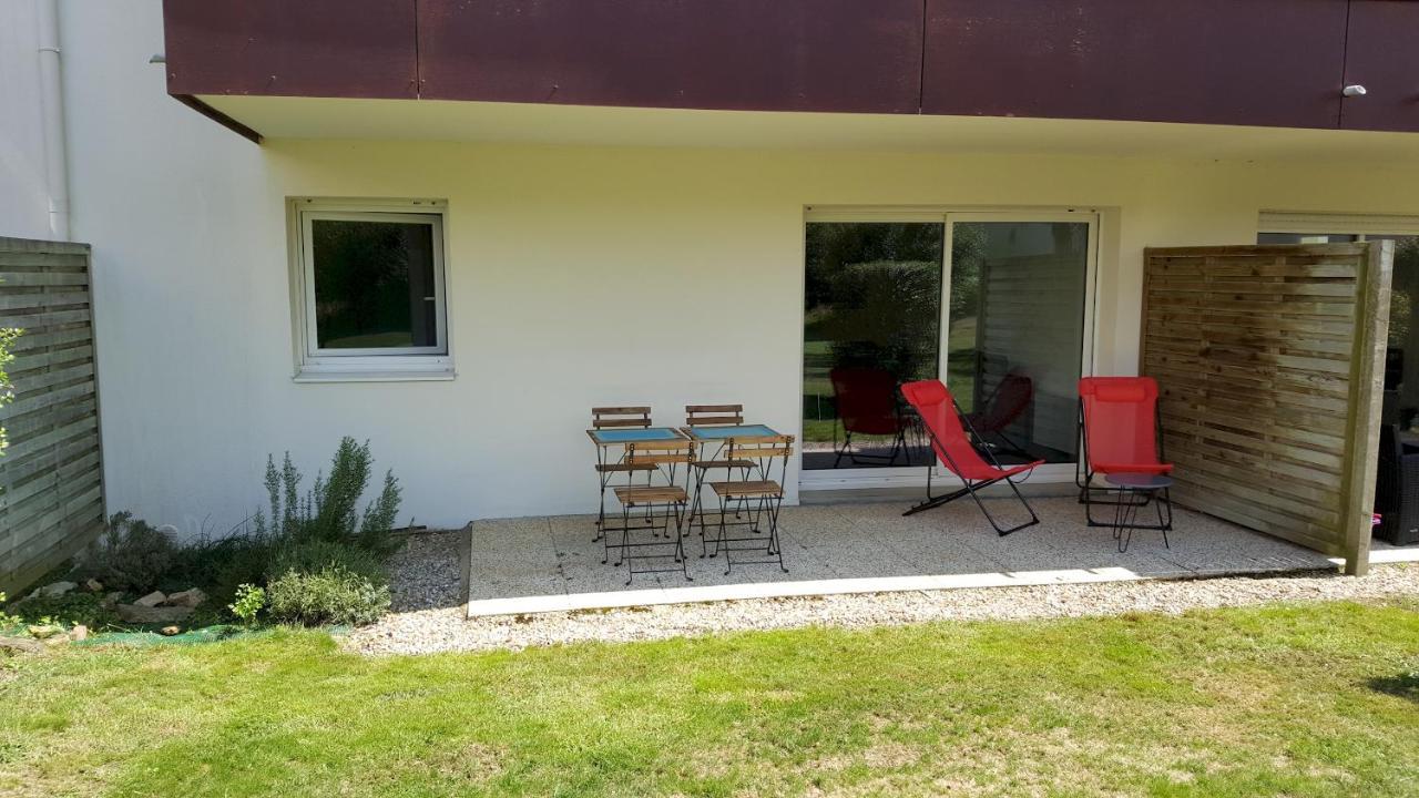 Charmant Studio Residence Avec Terrasse Jardin Au Centre De Vannes Exteriör bild