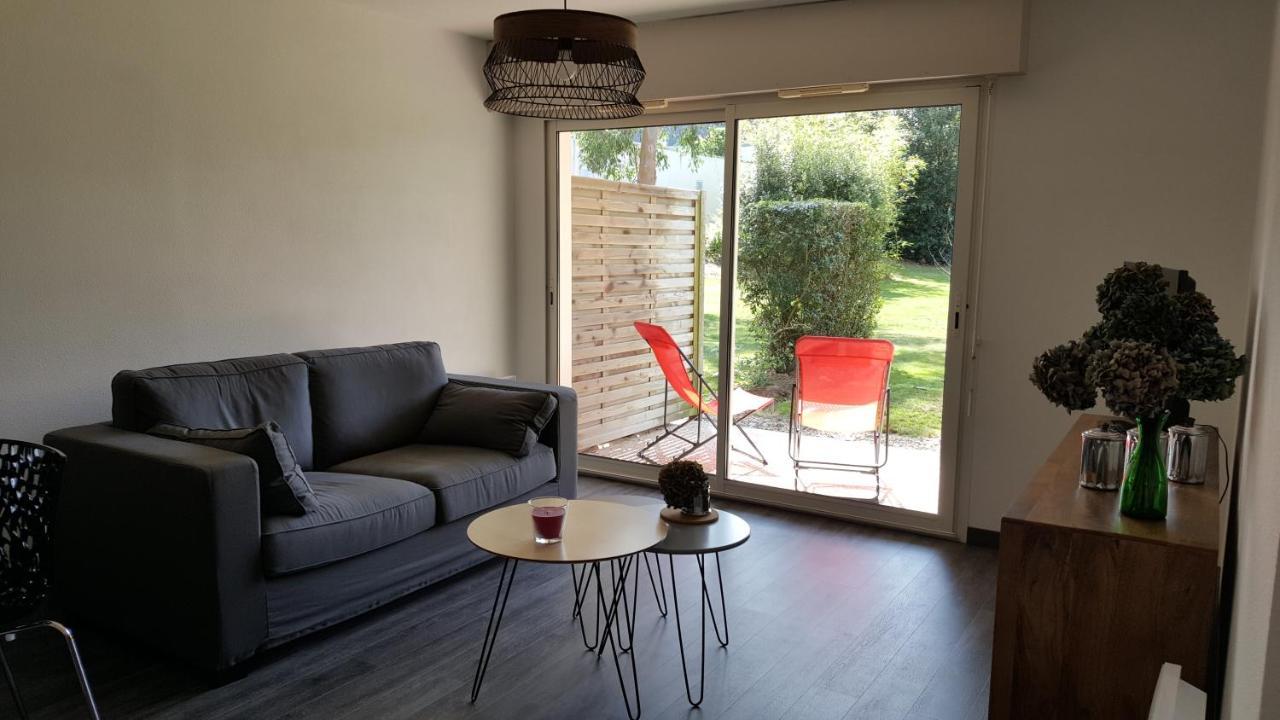 Charmant Studio Residence Avec Terrasse Jardin Au Centre De Vannes Exteriör bild